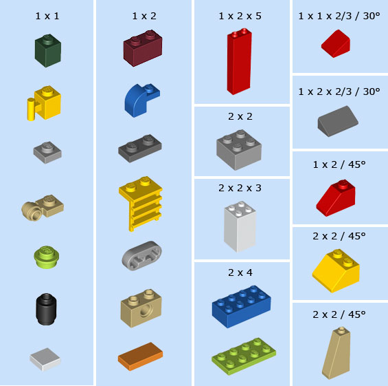 Pezzi Pick a Brick LEGO - LEGO Animali e Accessori 