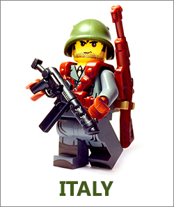 BrickArms Tedesco Set di Armi V2, Custom Arma, per Le Figure Lego®