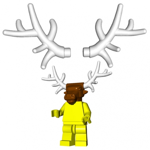 BrickWarriors Deer Antlers (Pair) 1-007-01