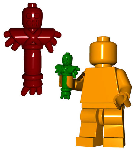 BrickWarriors Voodoo Doll 1-011-15