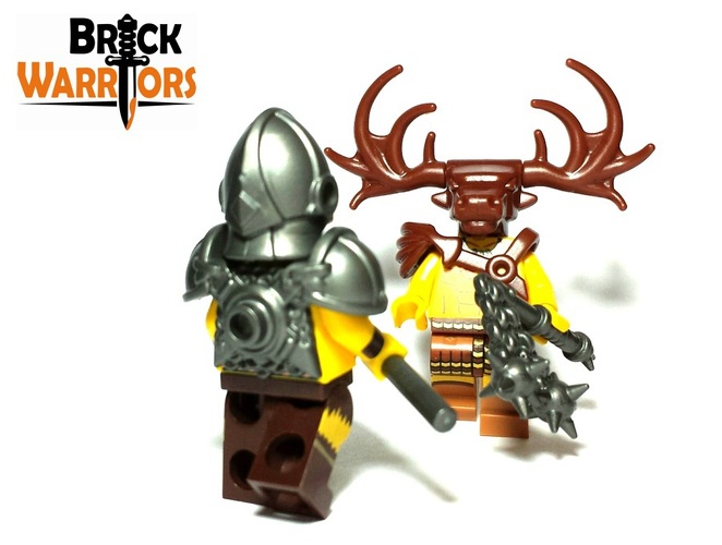 BrickWarriors Moose Antlers (Pair) 1-019-01