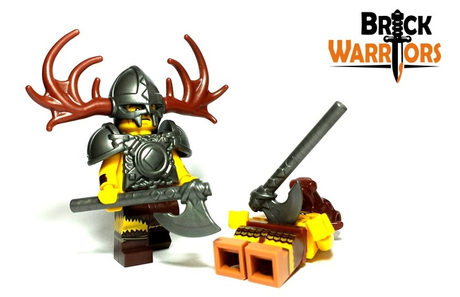 BrickWarriors Moose Antlers (Pair) 1-019-01