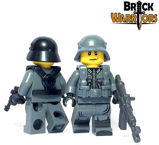 BrickWarriors German Infantry Suspenders 1-027-02