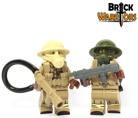 BrickWarriors British Flamethrower 1-028-08