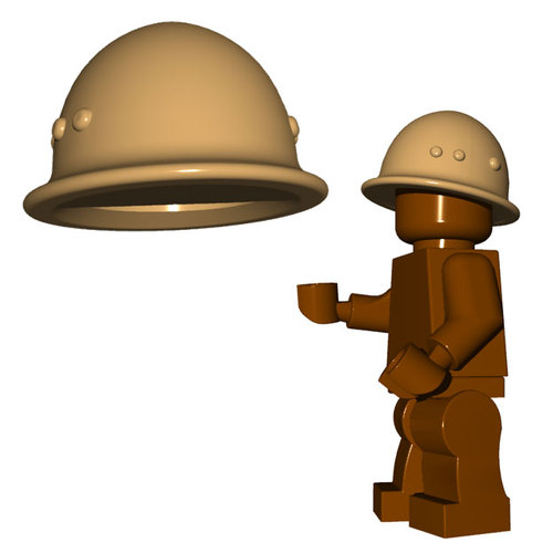 BrickWarriors Japanese Helmet 1-029-15