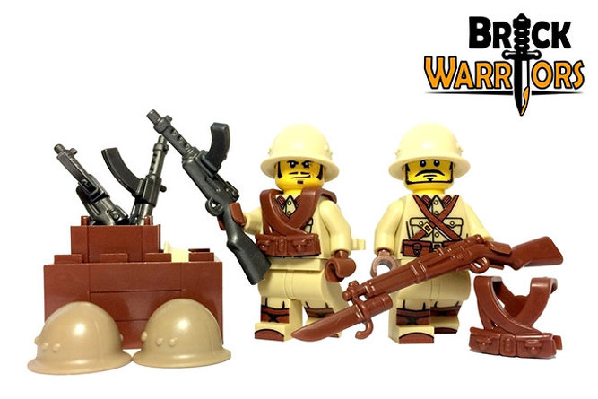 BrickWarriors Japanese Helmet 1-029-15