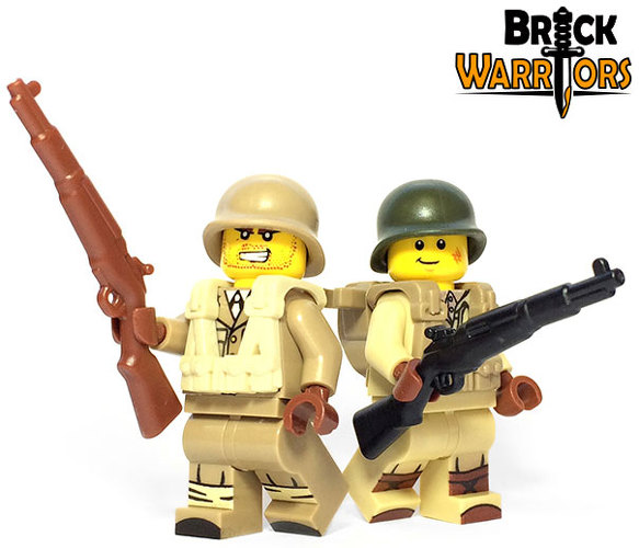 BrickWarriors US Rifle 1-030-02