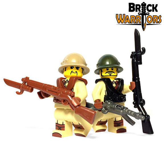 BrickWarriors Japanese Rifle 1-030-11