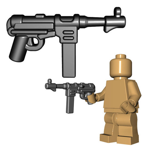 BrickWarriors German SMG 1-031-08