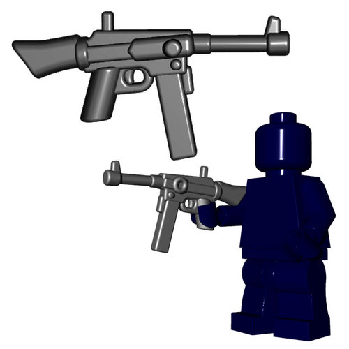 BrickWarriors French SMG 1-032-15