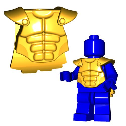 BrickWarriors Muscled Cuirass 2-004-03