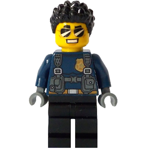 LEGo Minifigur Police Officer - Duke DeTain CTY1042