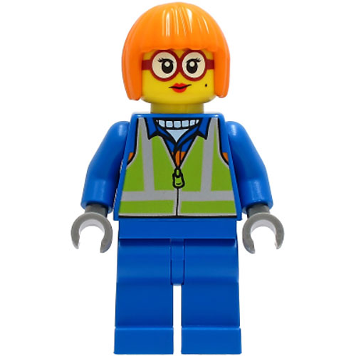 LEGO Minifigur Shirley Keeper CTY1244