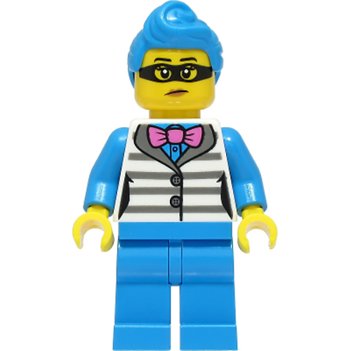 LEGO Minifigur Police - Crook Ice CTY1383