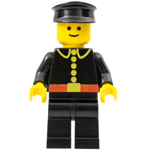 LEGO Minifigur Fire - Classic, Black Hat, Captain FIREC008