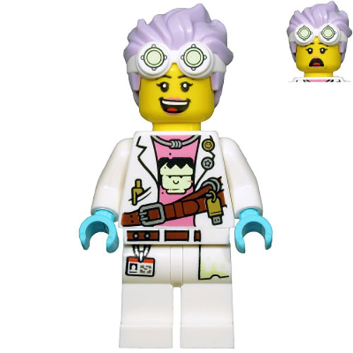 LEGO Minifigura J.B. Watt (Open Smile / Scared) HS036