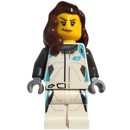 LEGO Minifigur Jaguar I-PACE eTROPHY Driver SC080