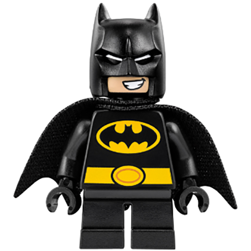 LEGO Minifigure Batman - Short Legs, Black Torso SH0492