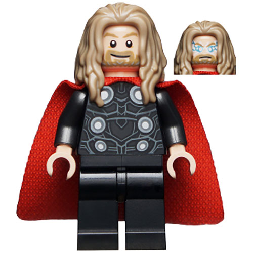 LEGO Minifigura Thor - Long Dark Tan Hair SH734