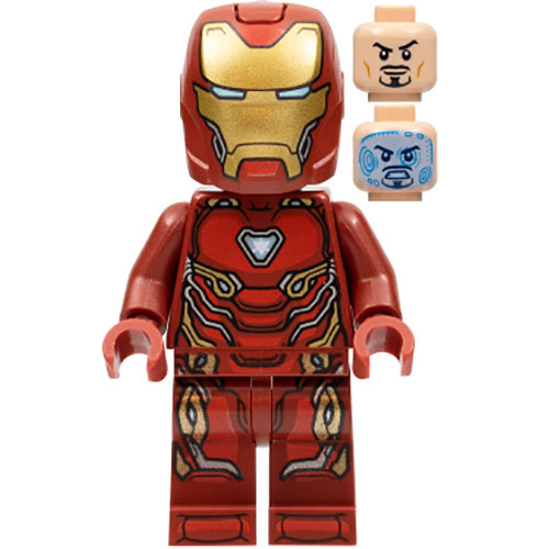 LEGO Minifigura Iron Man Mark 50 Armor - Helmet with Large Visor SH828