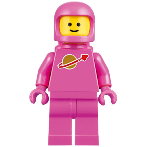 LEGO Minifigur Classic Space - Dark Pink with Air Tanks and Updated Helmet (Lenny) TLM108