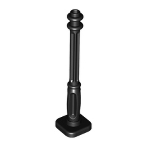 LEGO Lamp Post, 2 x 2 x 7 with 4 Base Flutes 11062