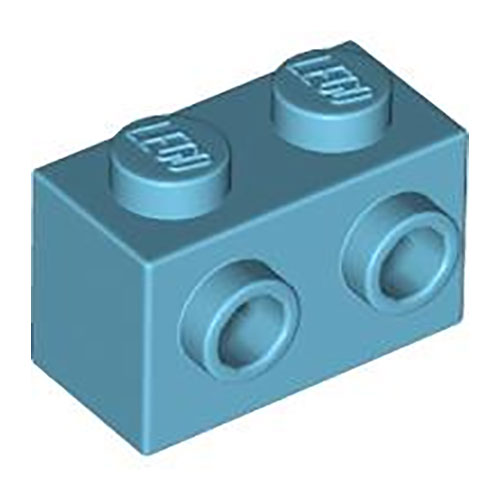 LEGO Brick, Modified 1 x 2 with Studs on 1 Sides 11211