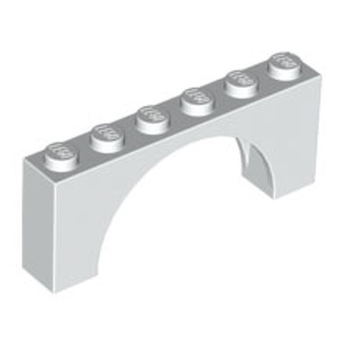 LEGO Brick, Arch 1 x 6 x 2 - Thin Top without Reinforced Underside 12939