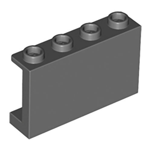 LEGO Panel 1 x 4 x 2 with Side Supports - Hollow Studs 14718