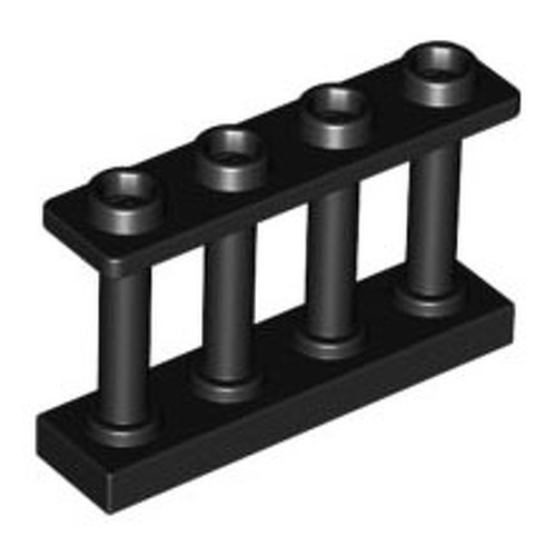 LEGO Fence Spindled 1 x 4 x 2 with 4 Studs 15332