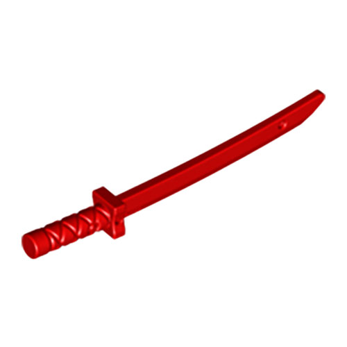 LEGO Minifig, Weapon Sword, Shamshir (Square Guard) with Capped Pommel and Holes in Crossguard and Blade 21459