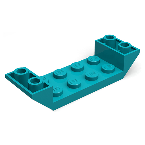 LEGO Slope, Inverted 45 6 x 2 Double with 2 x 4 Cutout 22889