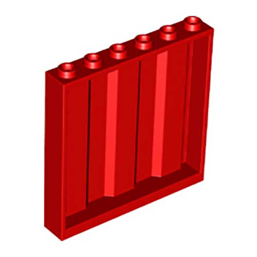 LEGO Panel 1 x 6 x 5 Corrugated 23405