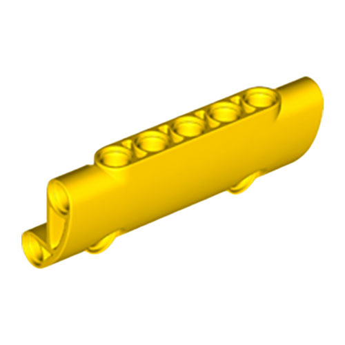 LEGO Technic, Panel Curved 7 x 3 with 2 Pin Holes through Panel Surface 24119