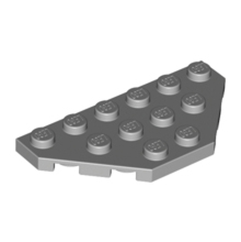 LEGO Wedge, Plate 3 x 6 Cut Corners 2419