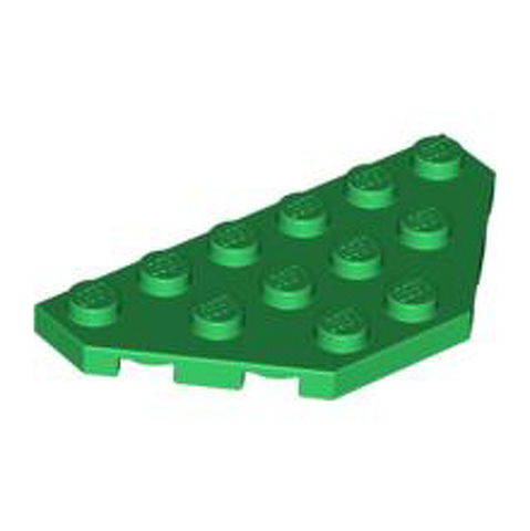 LEGO Wedge, Plate 3 x 6 Cut Corners 2419