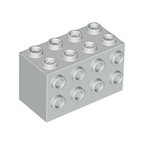 LEGO Brick, Modified 2 x 4 x 2 with Studs on Sides 2434