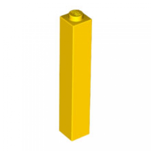 LEGO Brick 1 x 1 x 5 - Solid Stud 2453B