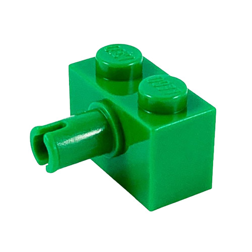 LEGO Brick, Modified 1 x 2 with Pin 2458