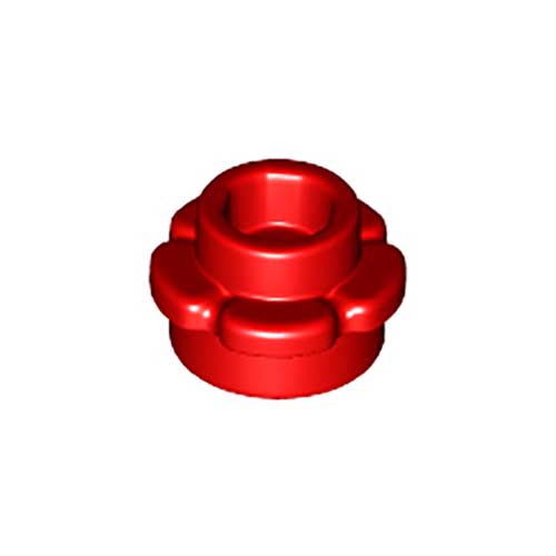 LEGO Plate, Round 1 x 1 with Flower Edge (5 Petals) 24866