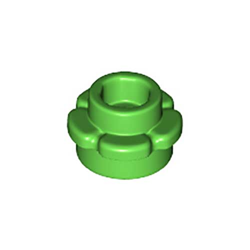 LEGO Plate, Round 1 x 1 with Flower Edge (5 Petals) 24866