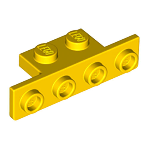 LEGO Bracket 1 x 2 - 1 x 4 with Two Rounded Corners at the Bottom 28802