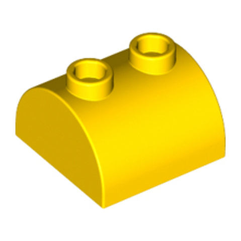 LEGO Brick, Modified 2 x 2 Curved Top with Two Top Studs 30165