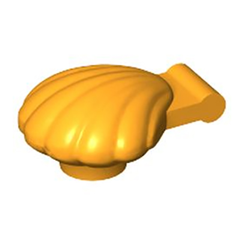 LEGO Clam, Type 1 - Continuous Scalloped Inner Lip 30218