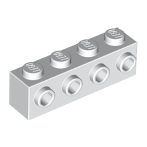 LEGO Brick, Modified 1 x 4 with 4 Studs on One Side 30414