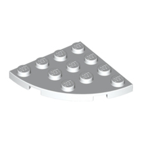 LEGO Plate, Round Corner 4 x 4 30565