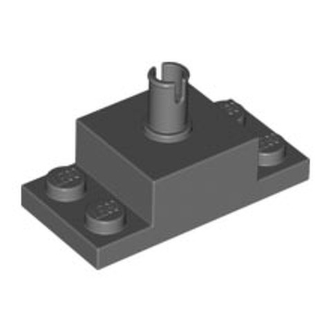 LEGO Brick, Modified 2 x 2 with Top Pin and 1 x 2 Side Plates 30592