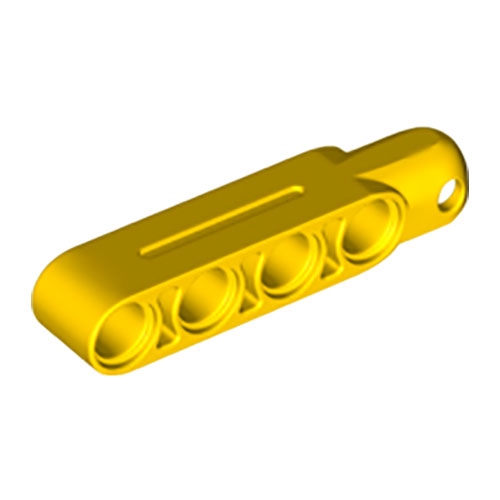 LEGO Technic, Steering Arm 5 x 1 with Tow Ball Socket Rounded, Chamfered (Type 2) 31794