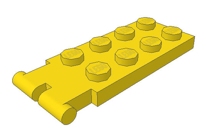 LEGO Hinge, Plate 2 x 4 - Male (Digger Bucket Holder) 3315