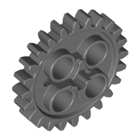 LEGO Technic, Gear 24 Tooth (New Style with Single Axle Hole) 3648